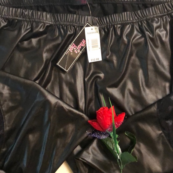 What’s Hot Pants - Women’s Faux Leather Pants